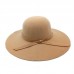 Large Summer Hat  Fedora Brim Ribbon Sun Tassel Shade Luxury Wide Fashion  eb-16064240